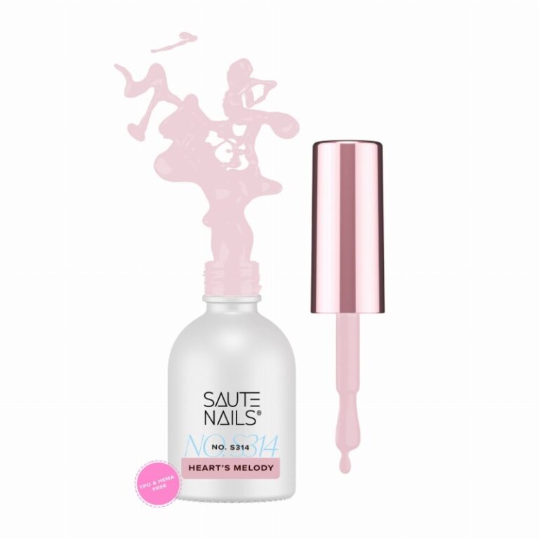 Trajni lak S314 Heart's Melody, 8ml SAUTE NAILS