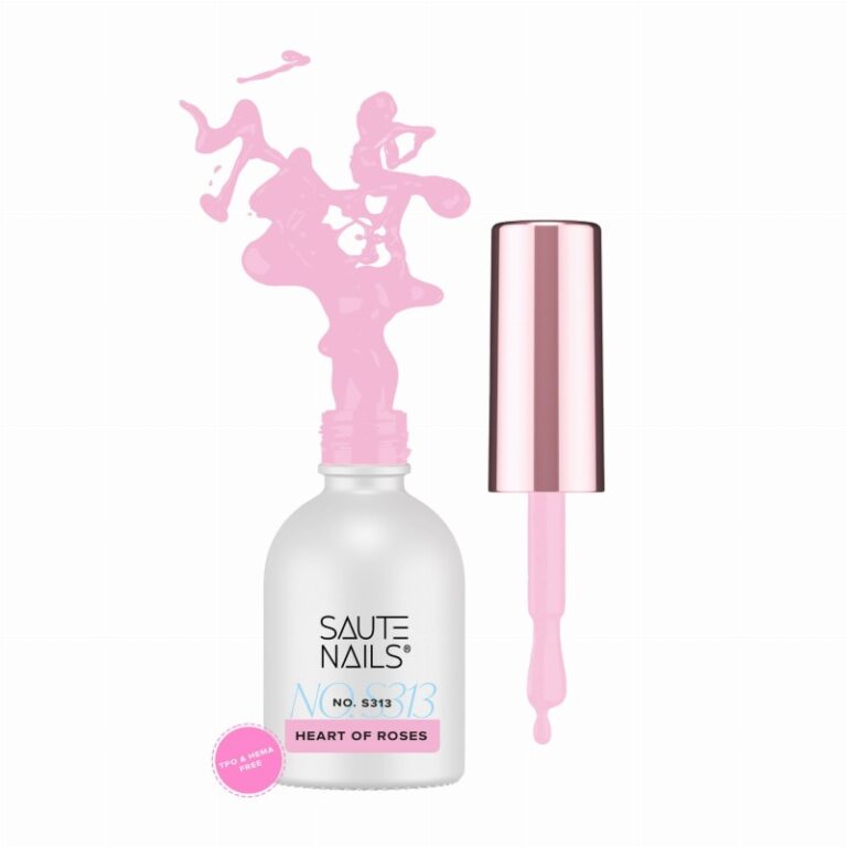 Trajni lak S313 Heart of Roses, 8ml SAUTE NAILS