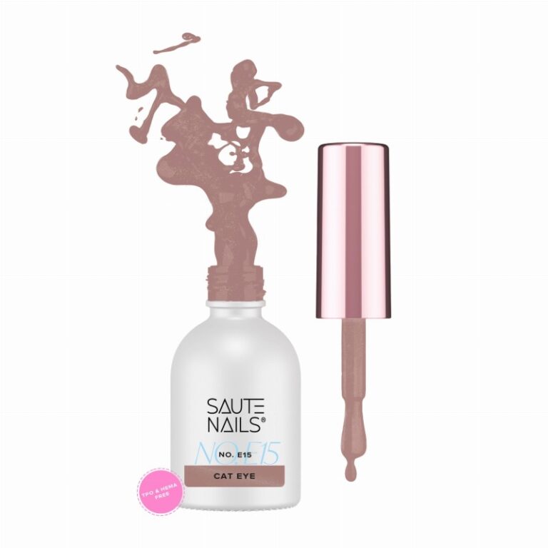 Trajni lak E15 Cat Eye, 8ml SAUTE NAILS