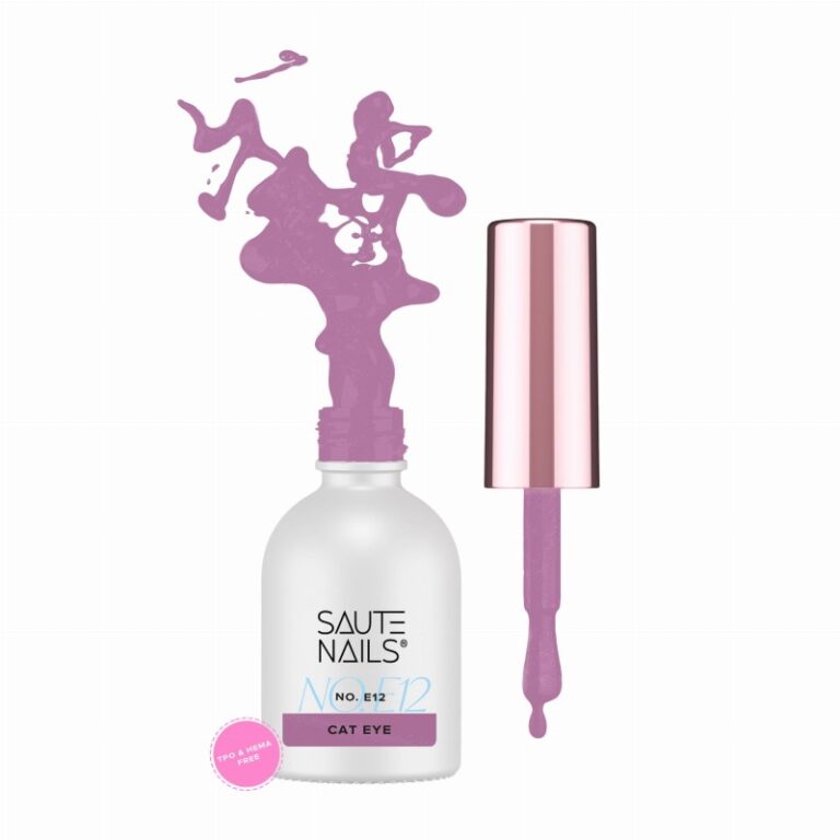 Trajni lak E12 Cat Eye, 8ml SAUTE NAILS
