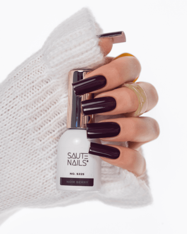 Trajni lak S325 Noir Berry, 8ml SAUTE NAILS