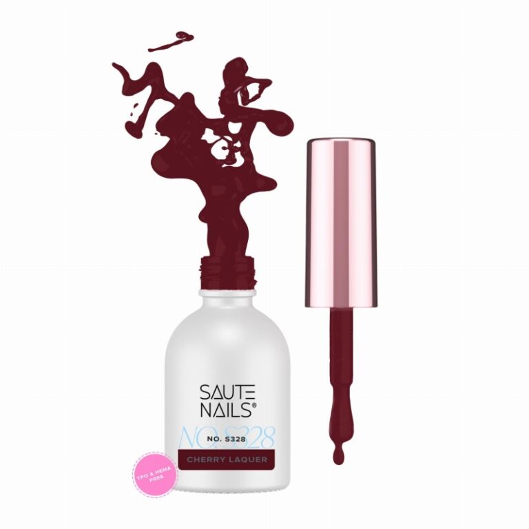 Trajni lak S328 Cherry Laquer, 8ml SAUTE NAILS