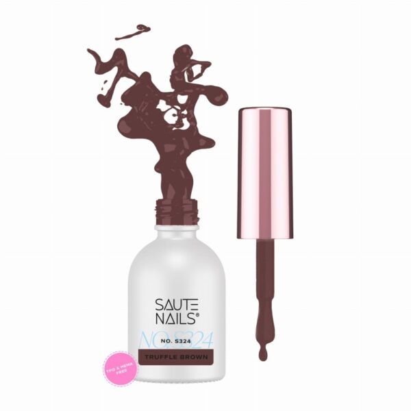 Trajni lak S324 Truffle Brown, 8ml SAUTE NAILS