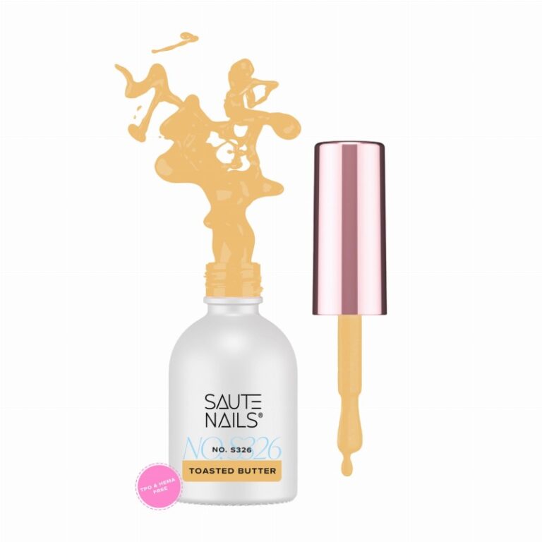 Trajni lak S326 Toasted Butter, 8ml SAUTE NAILS