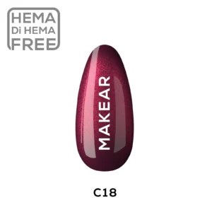 Trajni lak C18 Cat Eye MAKEAR, 8ml