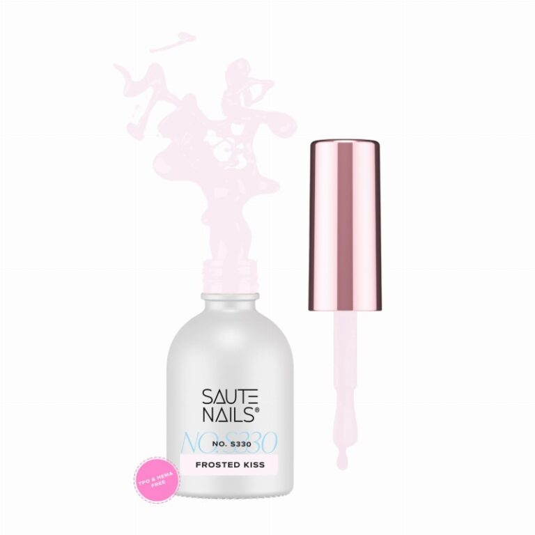 Trajni lak S330 Frosted Kiss, 8ml SAUTE NAILS