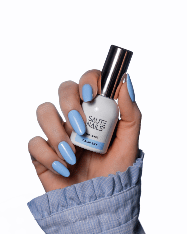 Trajni lak S340 Calm Sky SAUTE NAILS, 8ml
