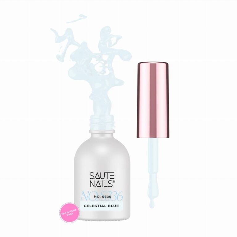 Trajni lak S336 Celestial Blue SAUTE NAILS, 8ml