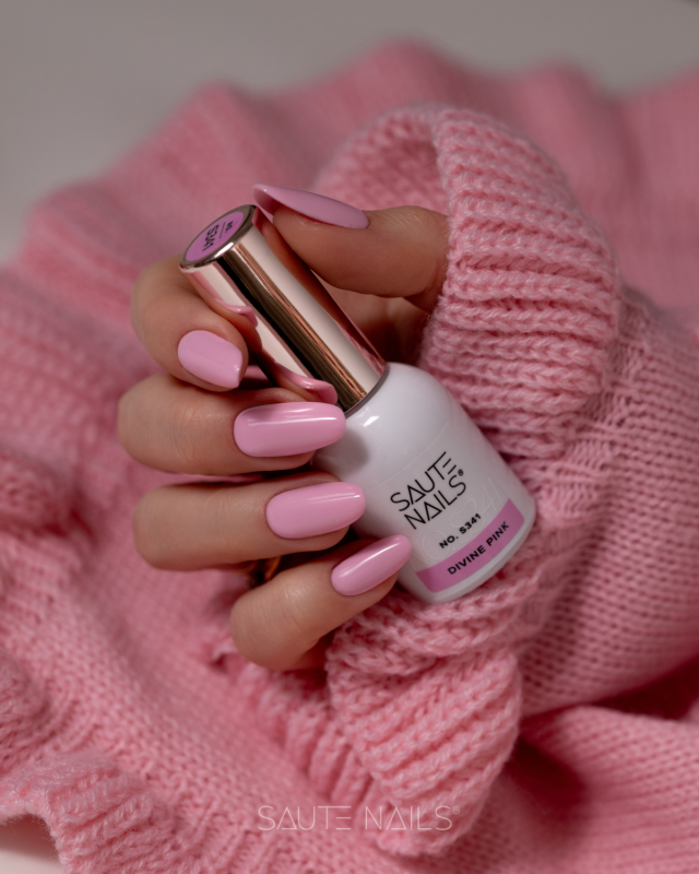 Trajni lak S341 Divine Pink SAUTE NAILS, 8ml