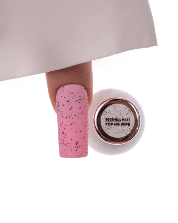 Top Eggshell Matt No Wipe SAUTE NAILS 8ml