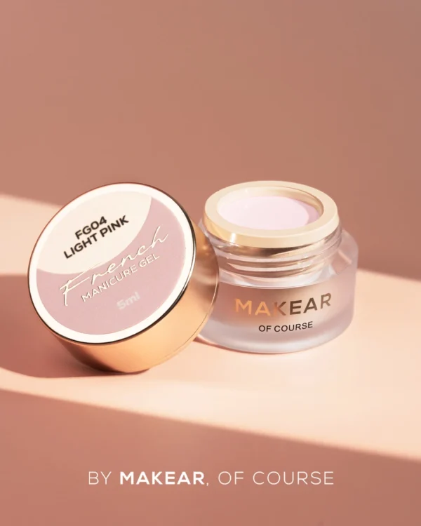 FG04 Gel za francusku manikuru - light pink, 5ml MAKEAR