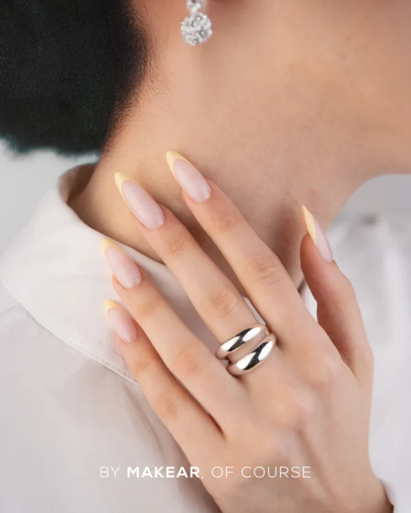 FG06 Gel za francusku manikuru - pastel yellow, 5ml MAKEAR