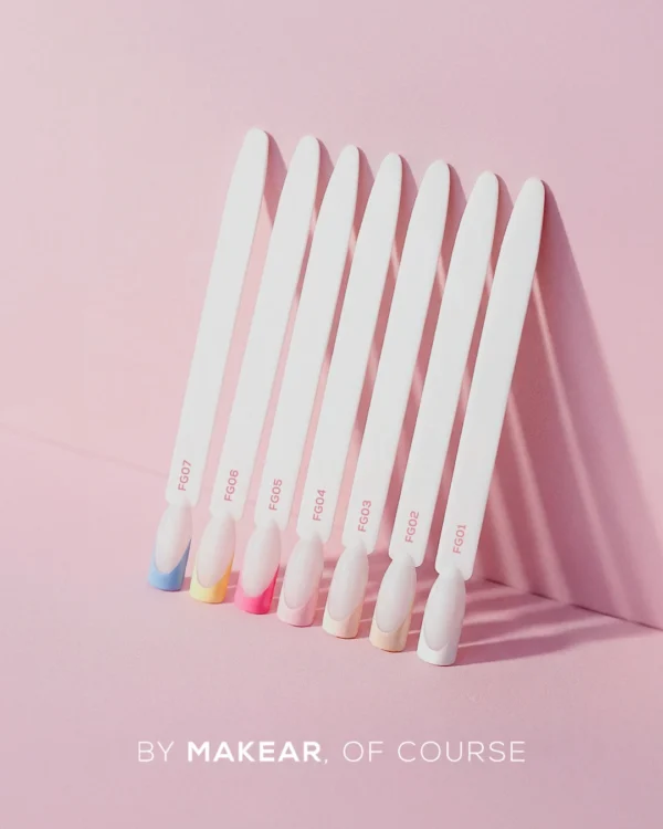 FG01 Gel za francusku manikuru - bijeli, 5ml MAKEAR