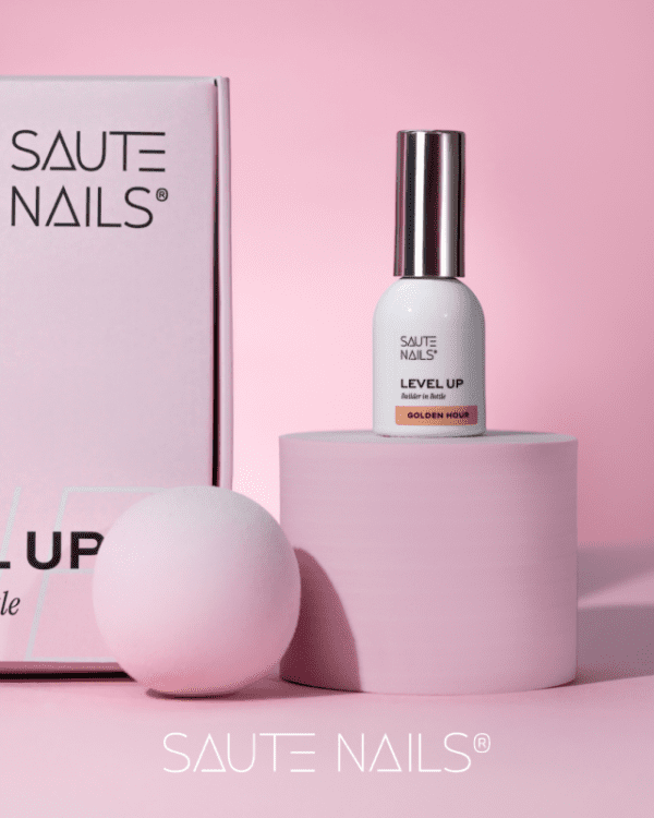 BiB Level Up Golden Hour (gradivni gel u bočici) - SAUTE NAILS, 8ml