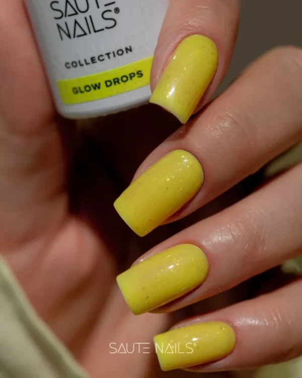 Glow Drops Trajni Lak LIMITED EDITION - SAUTE NAILS, 8ml
