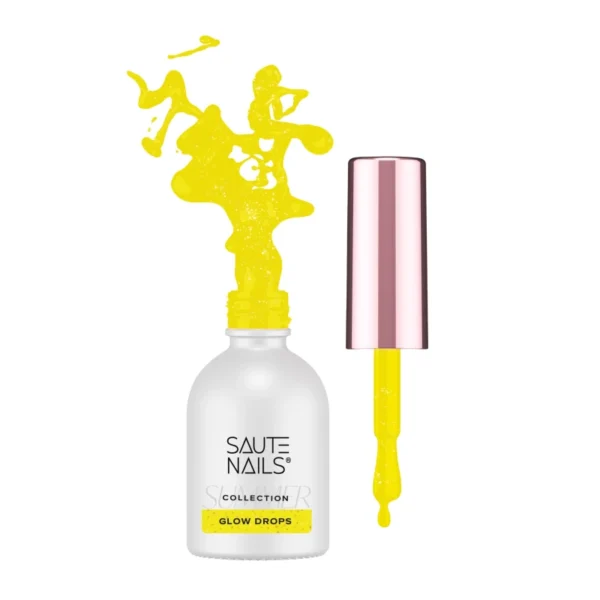 Glow Drops Trajni Lak LIMITED EDITION - SAUTE NAILS, 8ml